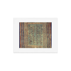18th Century Indian Tree Textile Digital Art Painting Art Print