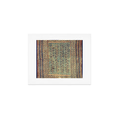 18th Century Indian Tree Textile Digital Art Painting Art Print