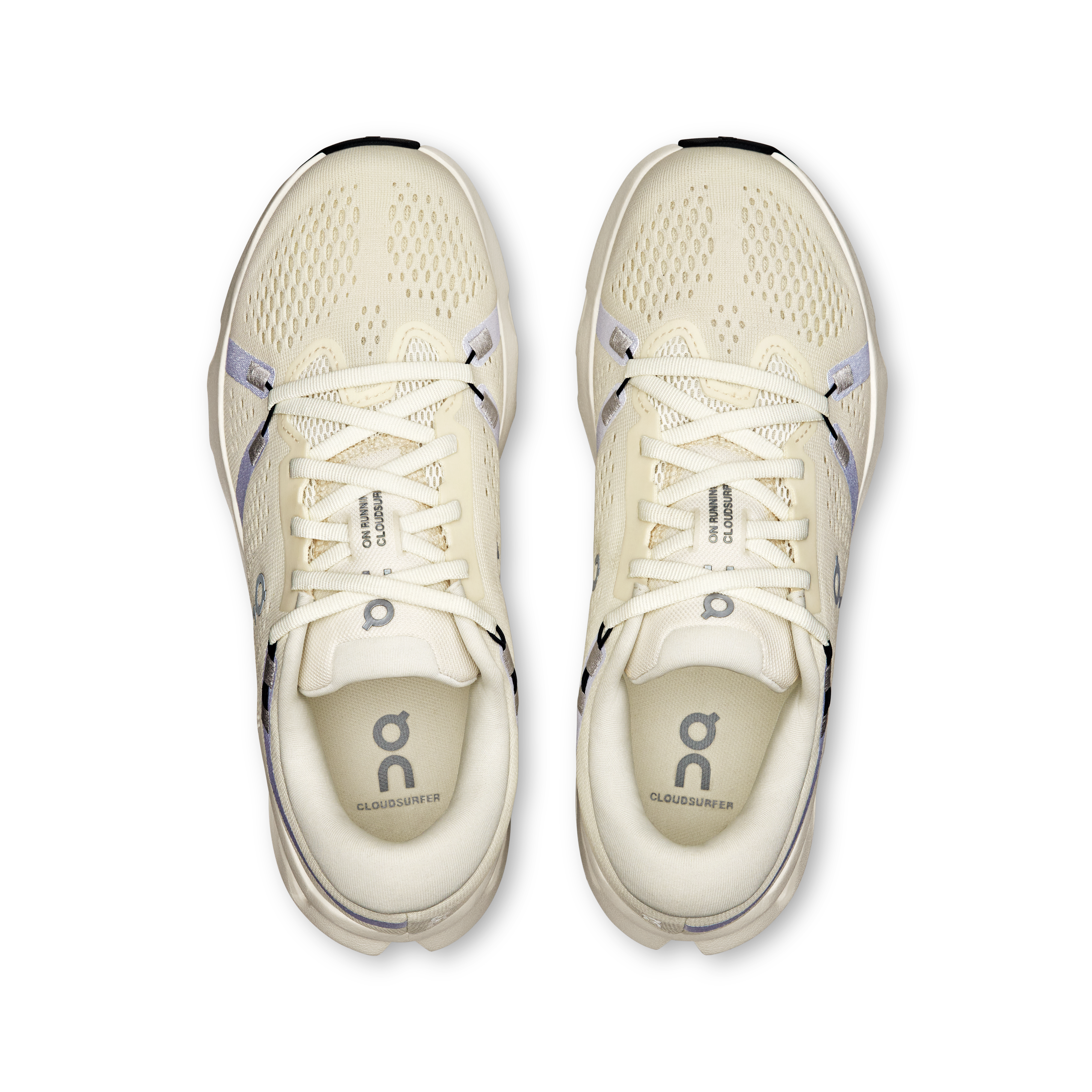 On Running Women's Cloudsurfer 2 Shoes - Ivory / Ivory