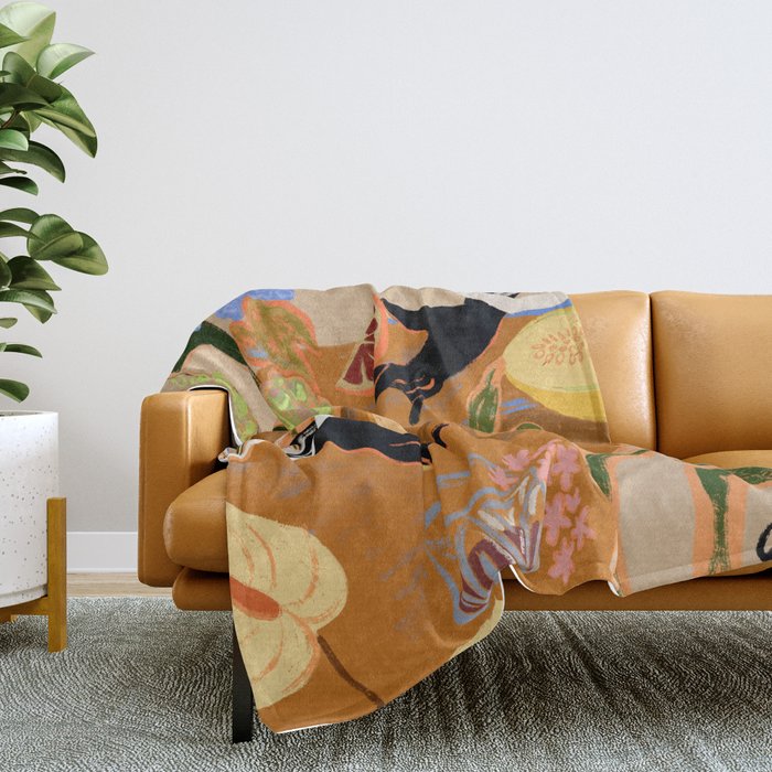 A Handful of Love Throw Blanket