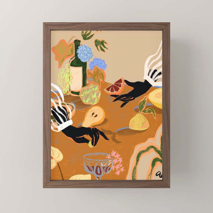 A Handful of Love Mini Art Print