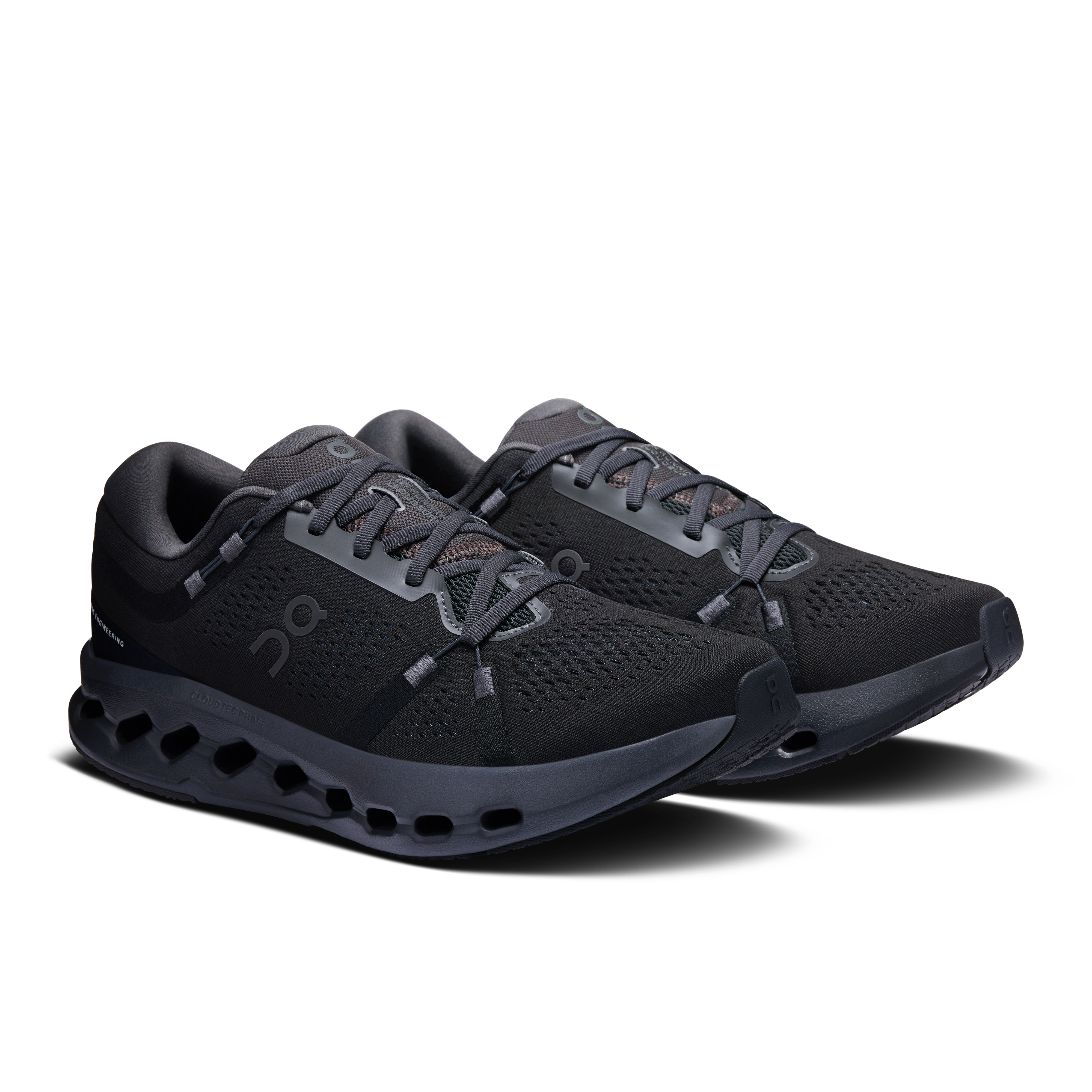 On Running Men's Cloudsurfer 2 Shoes - Black / Black