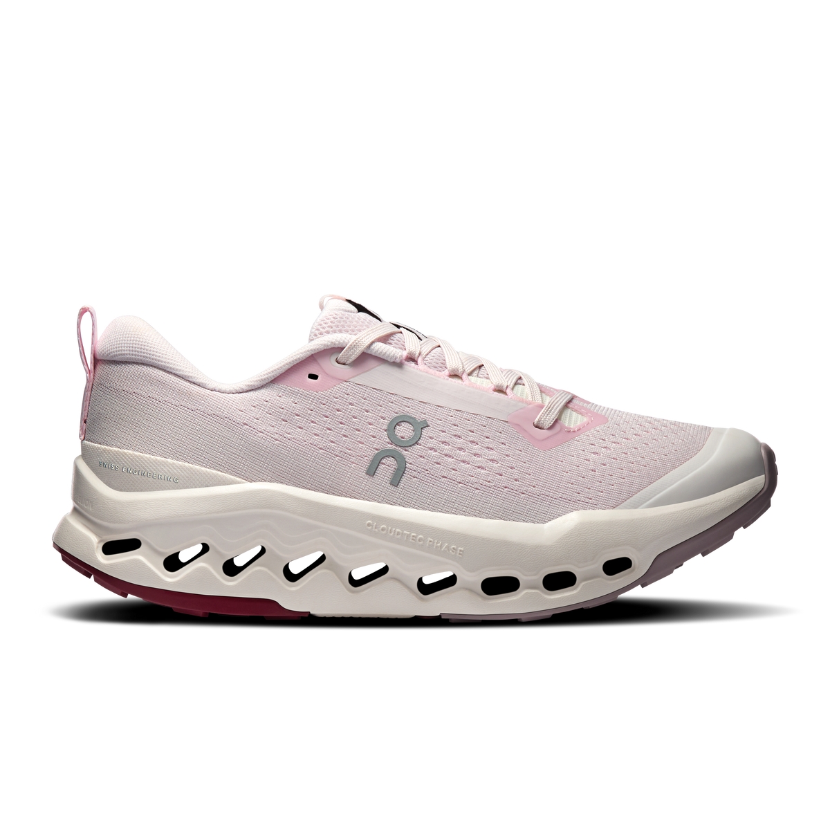 On Running Women's Cloudsurfer Trail 2 Shoes - Lily / Gardenia