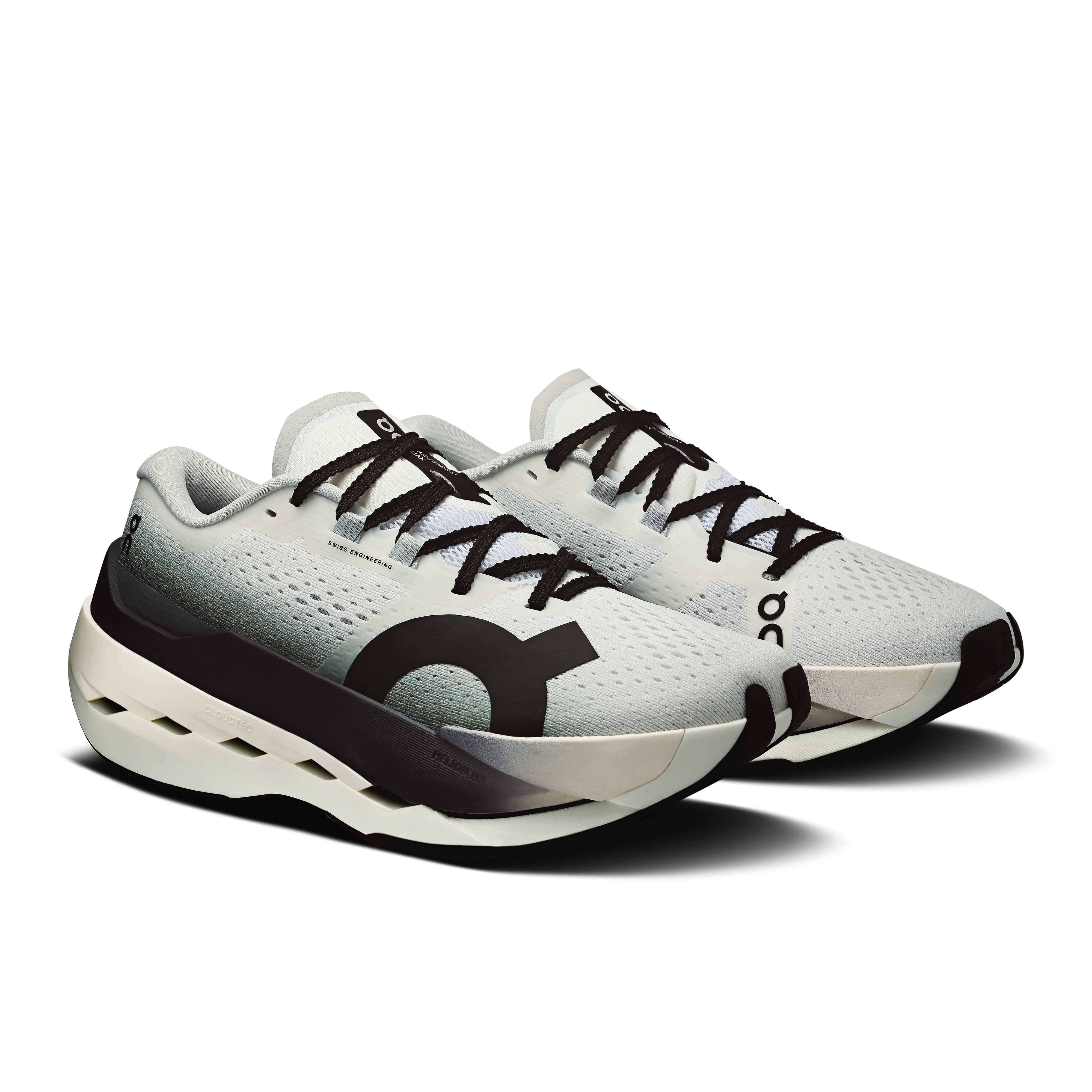 On Running Women's Cloudboom Max Shoes - White / Black