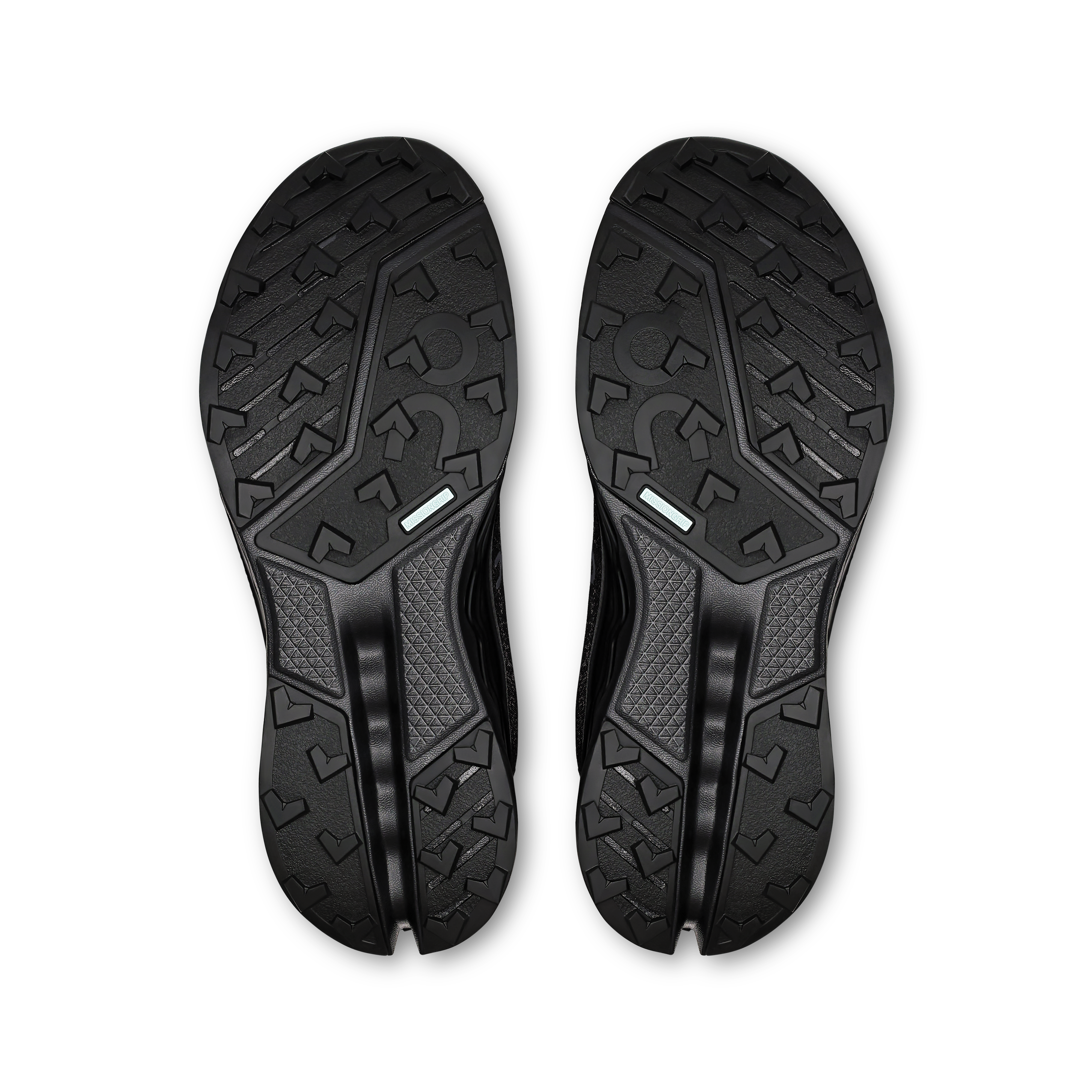 On Running Women's Cloudsurfer Trail 2 Waterproof Shoes - Black / Black