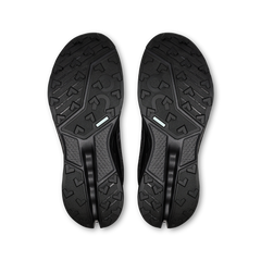 On Running Women's Cloudsurfer Trail 2 Waterproof Shoes - Black / Black