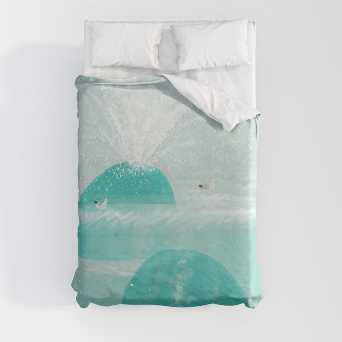 a little love Duvet Cover