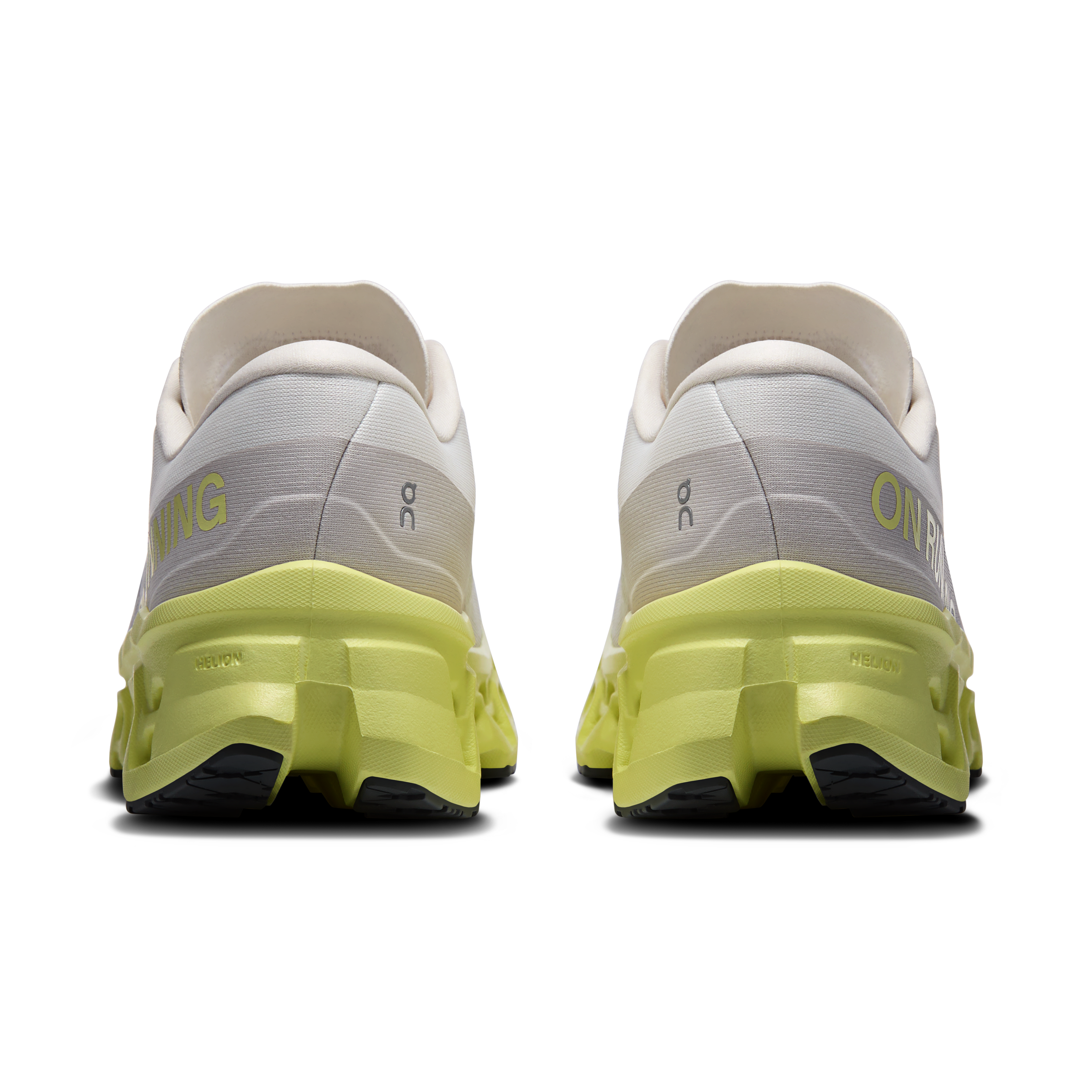 On Running Men's Cloudmonster 3 Shoes - Ivory / Limelight