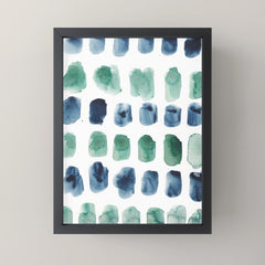 17  Minimalist Art 220419 Abstract Expressionism Watercolor Painting Valourine Design  Mini Art Print