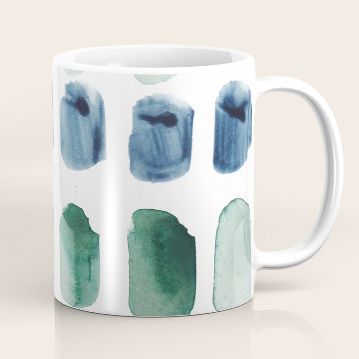 17  Minimalist Art 220419 Abstract Expressionism Watercolor Painting Valourine Design  Coffee Mug