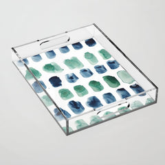 17  Minimalist Art 220419 Abstract Expressionism Watercolor Painting Valourine Design  Acrylic Tray