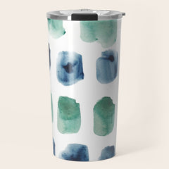 17  Minimalist Art 220419 Abstract Expressionism Watercolor Painting Valourine Design  Travel Mug