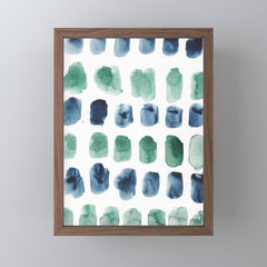 17  Minimalist Art 220419 Abstract Expressionism Watercolor Painting Valourine Design  Mini Art Print
