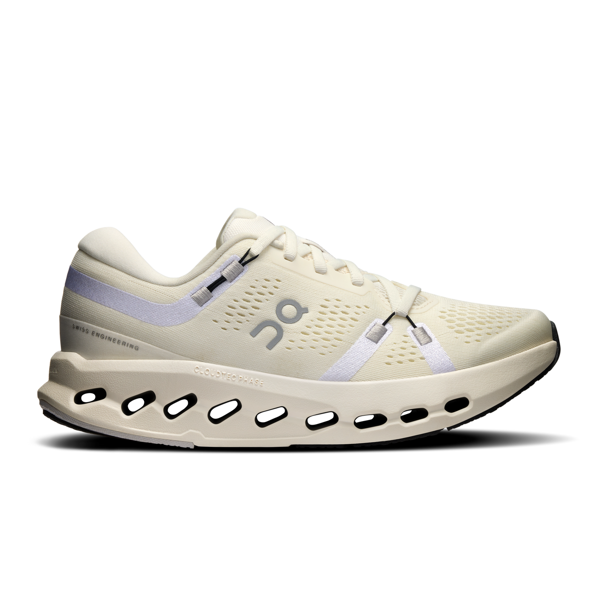 On Running Women's Cloudsurfer 2 Shoes - Ivory / Ivory