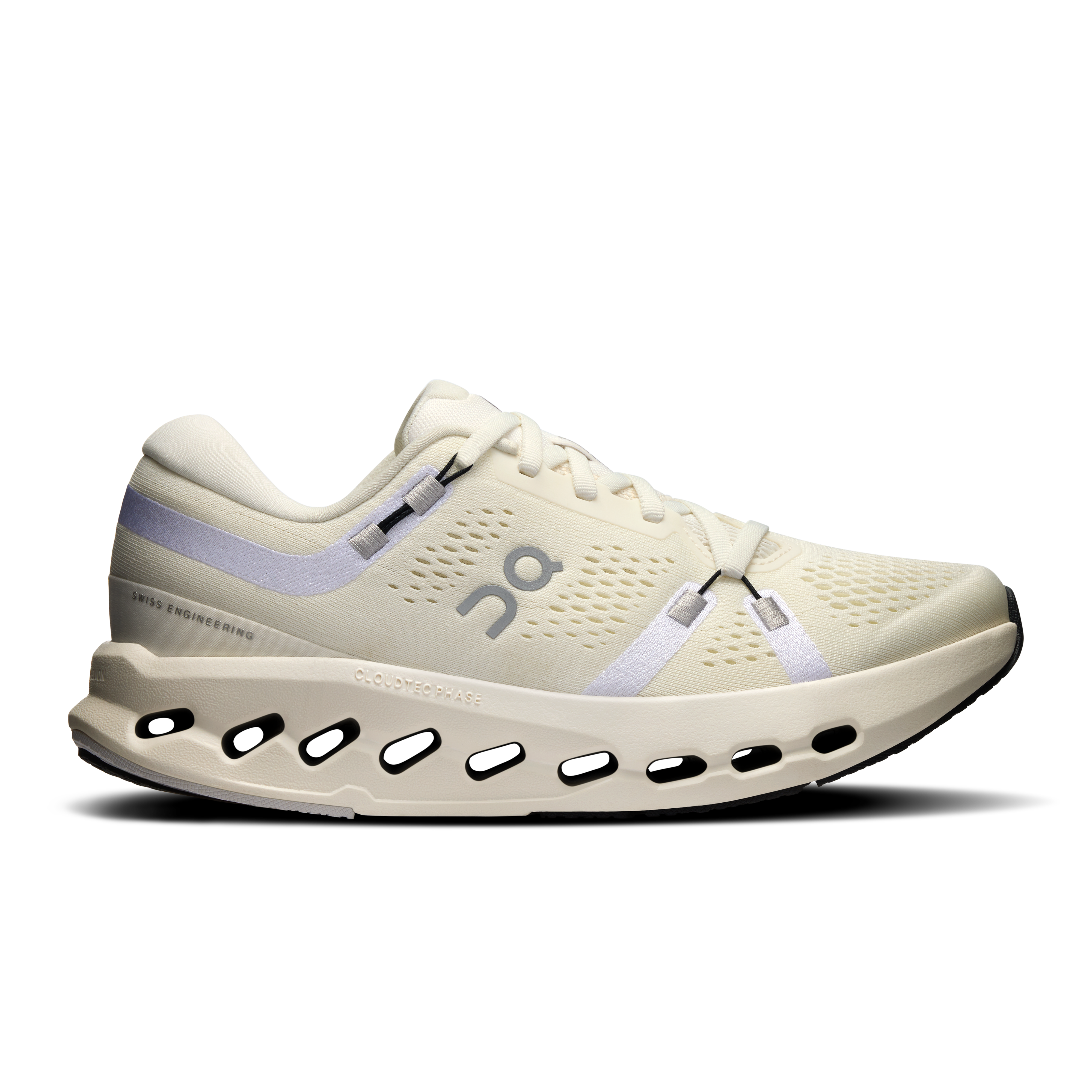 On Running Women's Cloudsurfer 2 Shoes - Ivory / Ivory