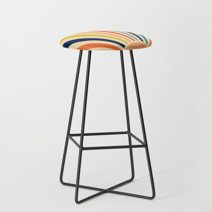 60s retro sun  Stool
