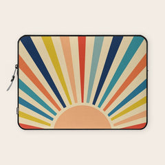 60s retro sun  Laptop Sleeve