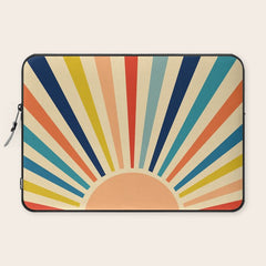 60s retro sun  Laptop Sleeve