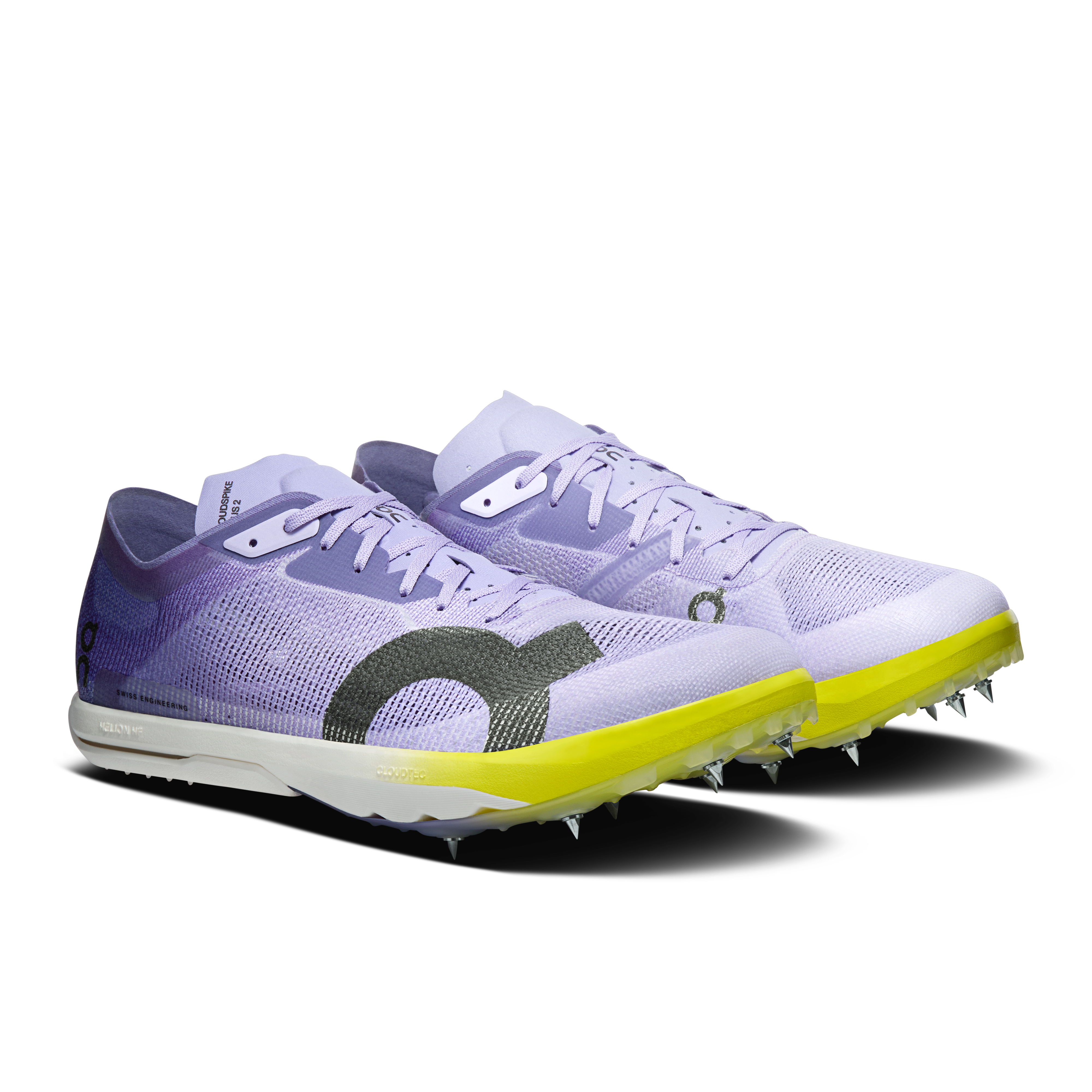 On Running Men's Cloudspike Citius 2 Shoes - Bloom / Lime