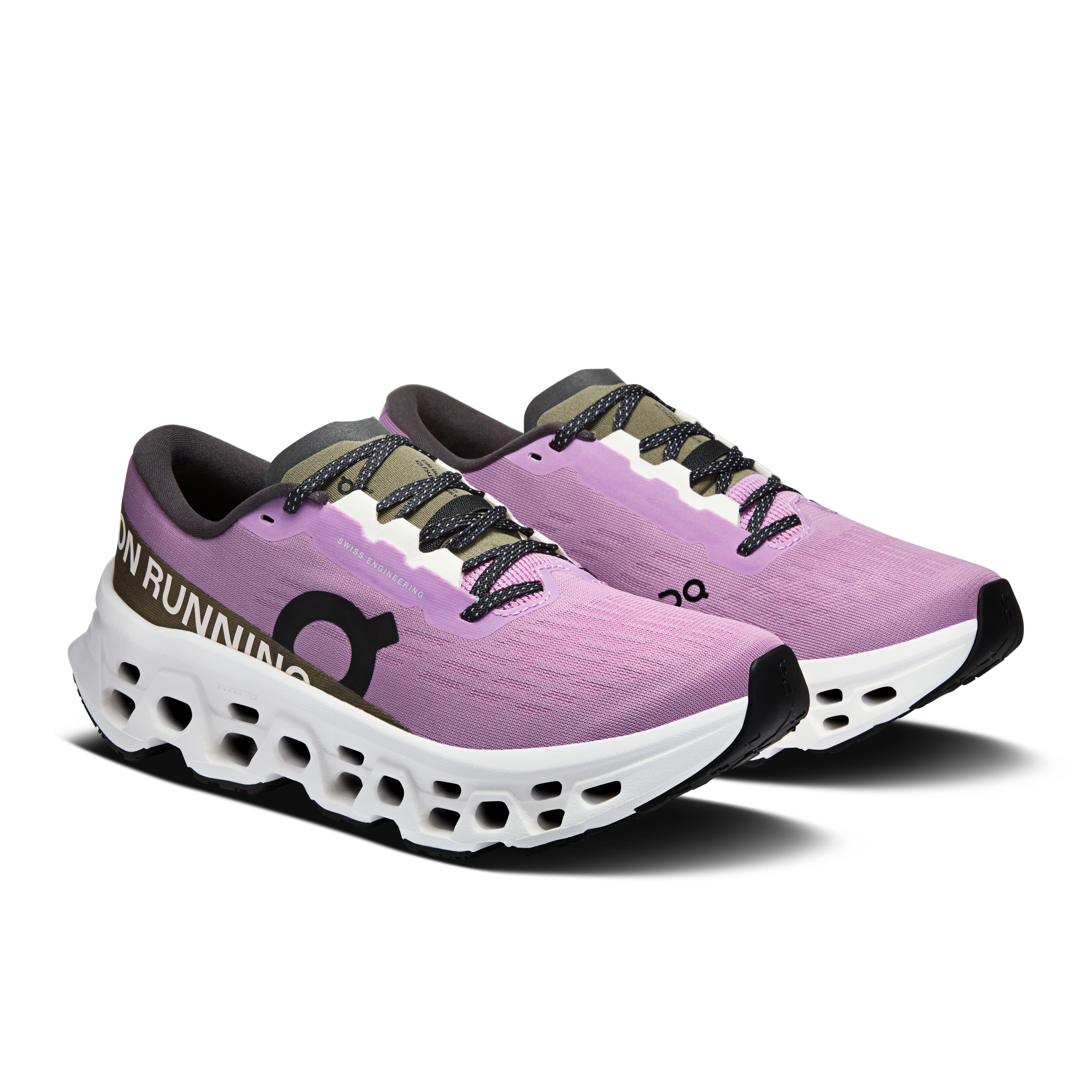 On Running Women's Cloudmonster 3 Shoes - Sakura / Ivory