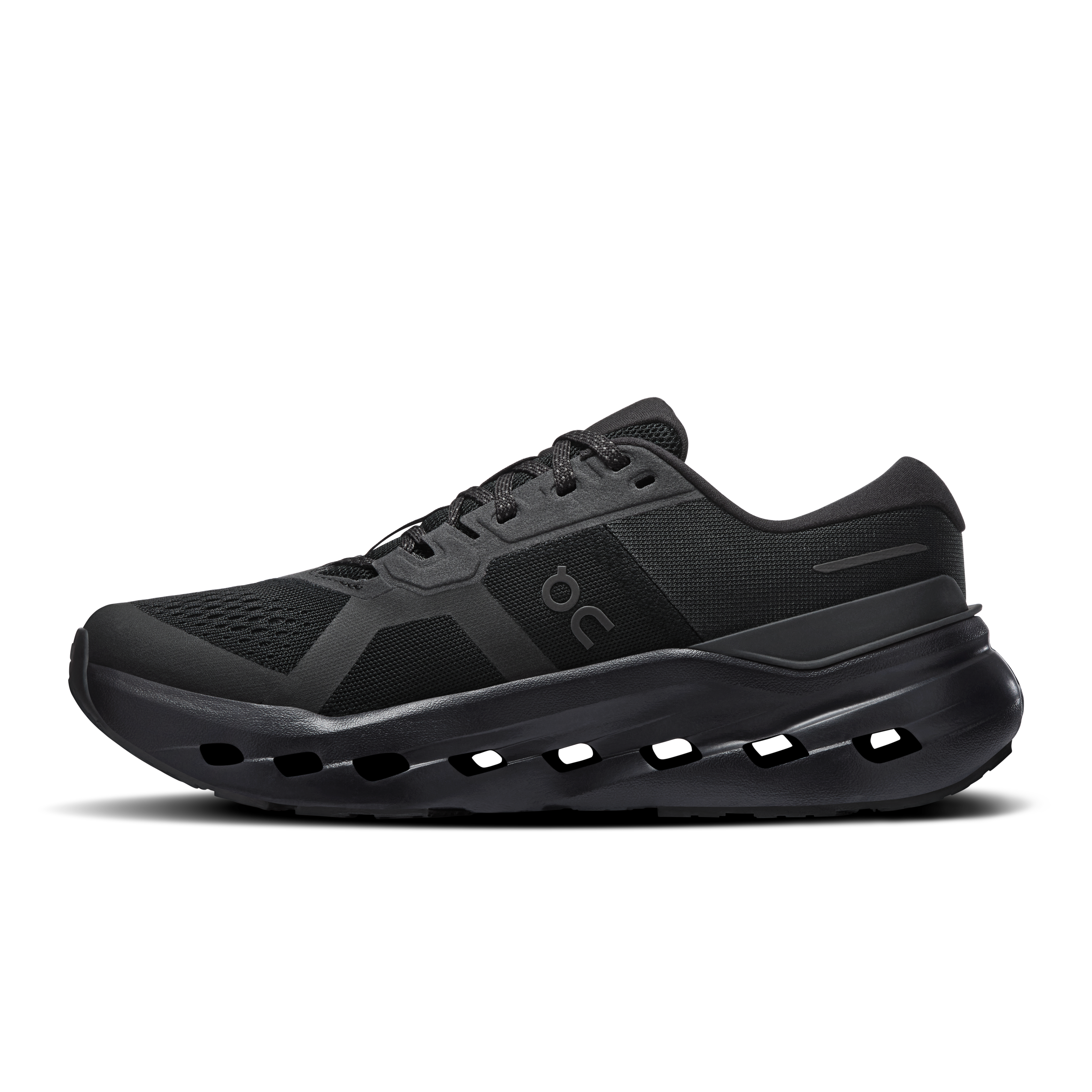 On Running Women's Cloudrunner 3 Shoes - Black / Black