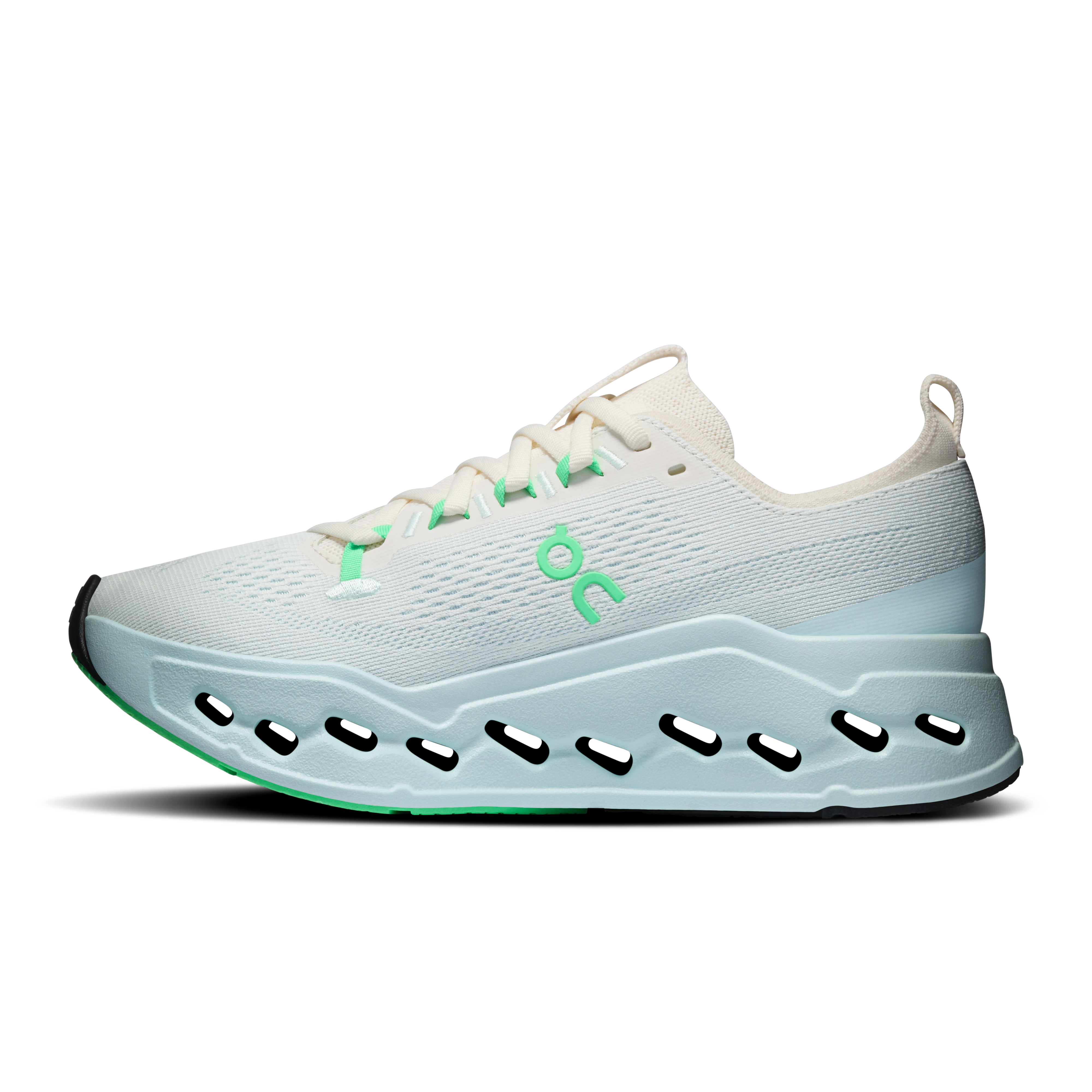 On Running Women's Cloudsurfer Max Shoes - Ivory / Flurry