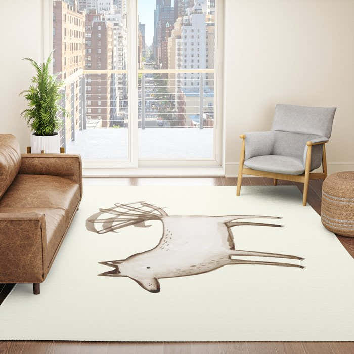 "I'm So Happy" - Dog Rug