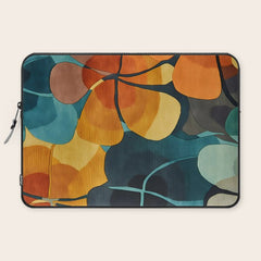 A Floral Palette of Colorful Petals Laptop Sleeve