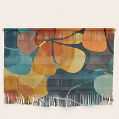 A Floral Palette of Colorful Petals Wall Hanging