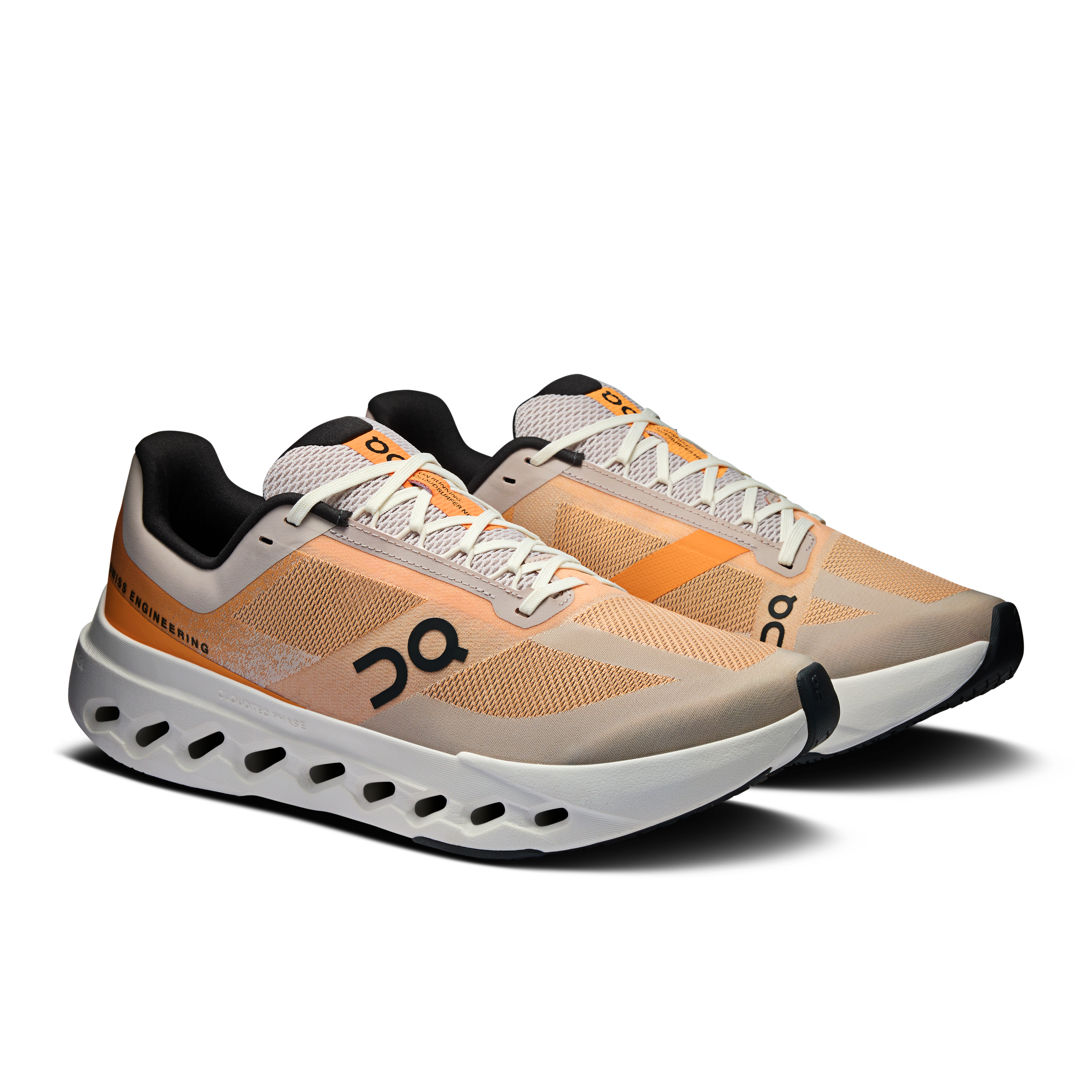 On Running Men's Cloudsurfer Next Shoes - Tangerine / Ivory