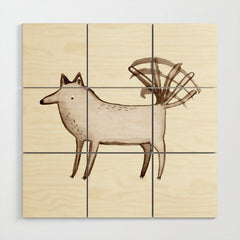 "I'm So Happy" - Dog Wood Wall Art