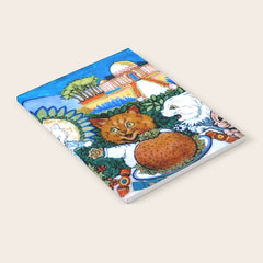 Christmas Gift' Louis Wain Vintage Cat Notebook