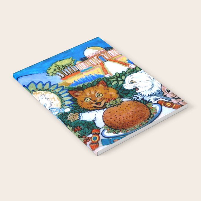 Christmas Gift' Louis Wain Vintage Cat Notebook
