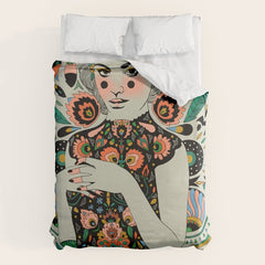 A Future Bright Duvet Cover