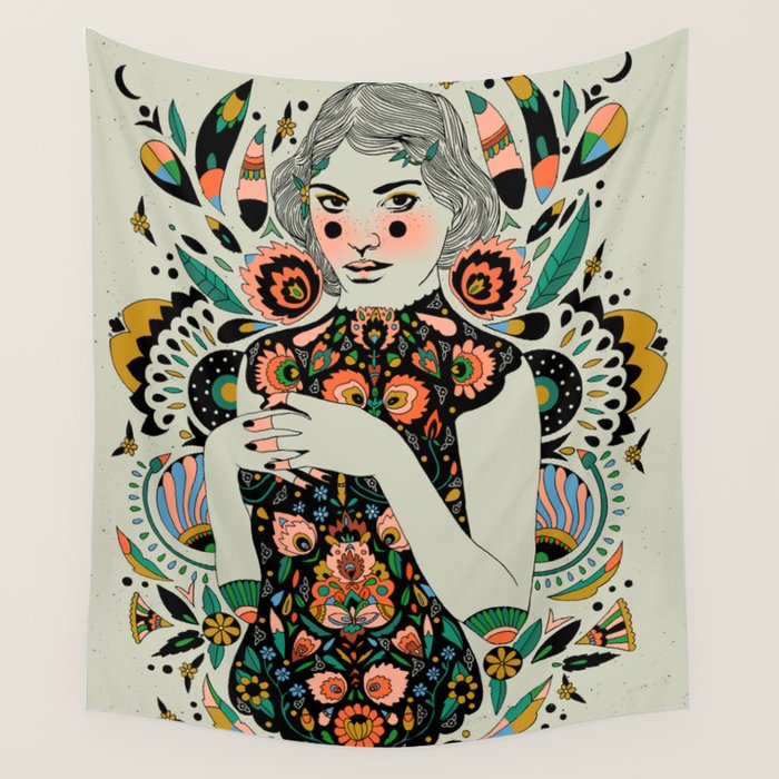 A Future Bright Wall Tapestry