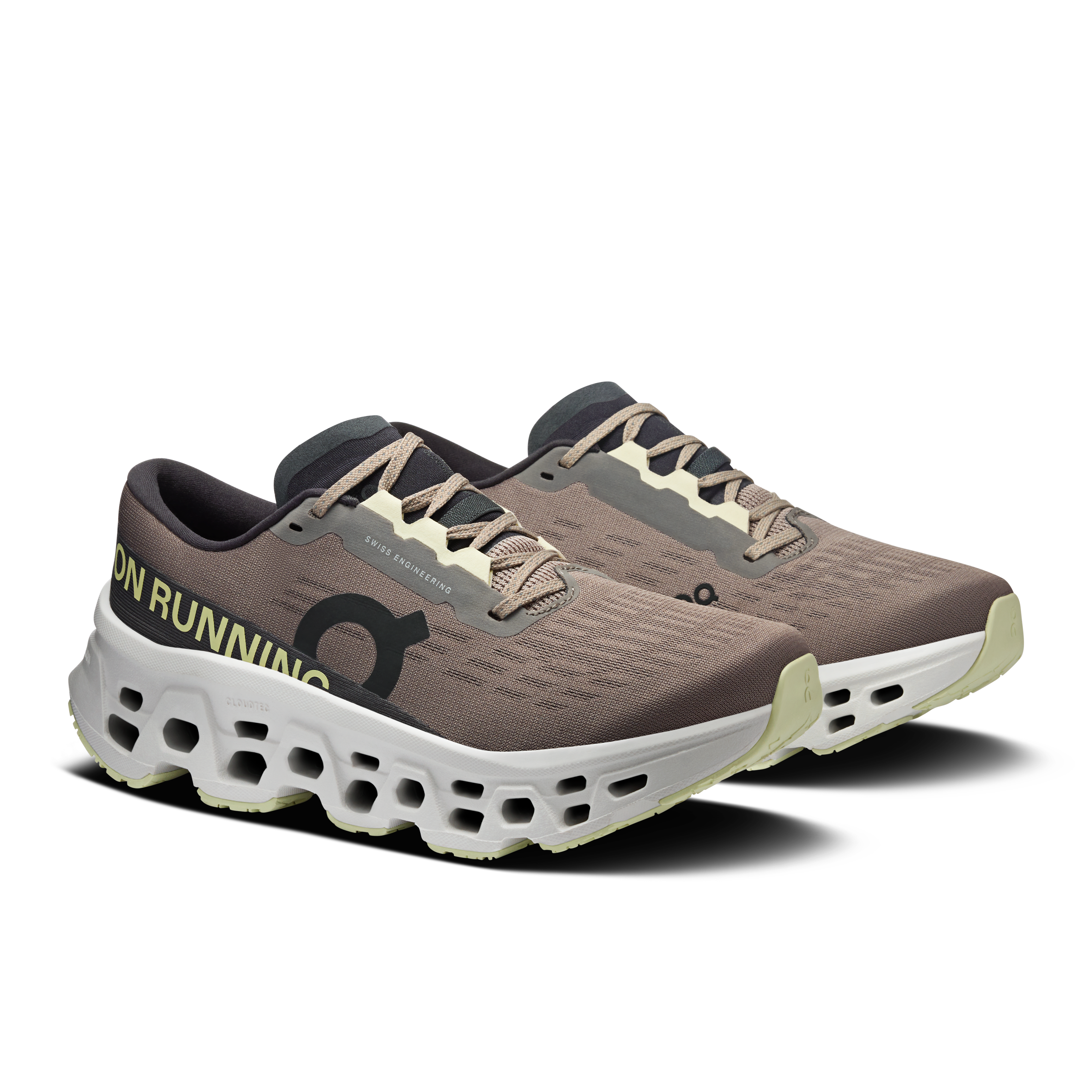 On Running Women's Cloudmonster 3 Shoes - Cinder / Ivory