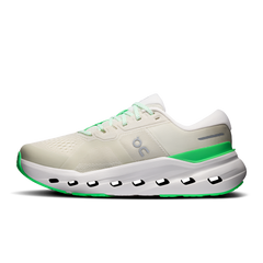 On Running Women's Cloudrunner 3 Wide Shoes - Ghost / Verdite