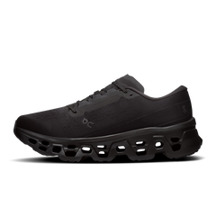 On Running Men's Cloudmonster 3 Wide Shoes - Black / Black