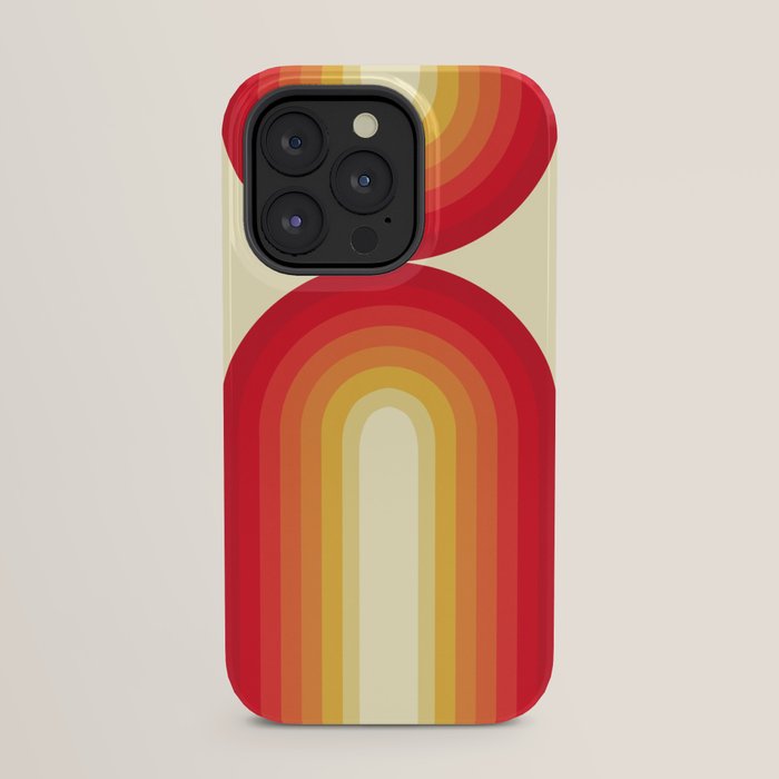 70s Retro Sun iPhone Case