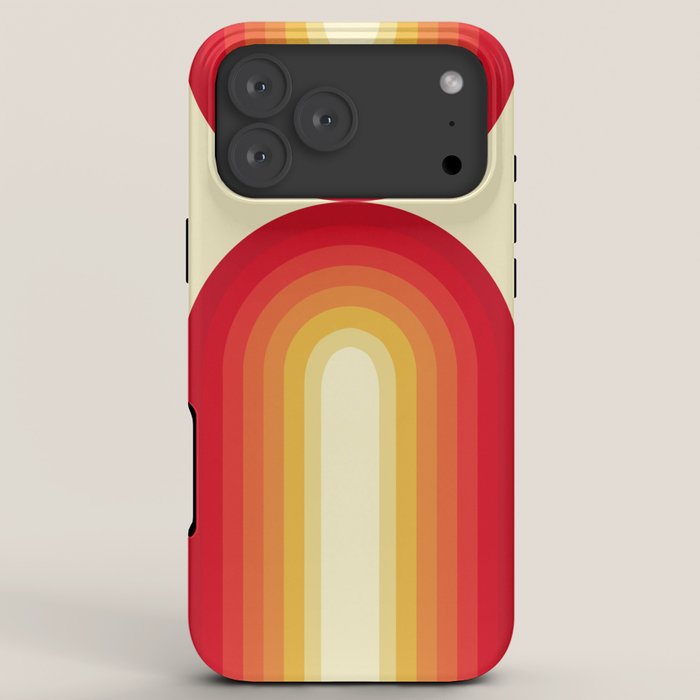 70s Retro Sun iPhone Case