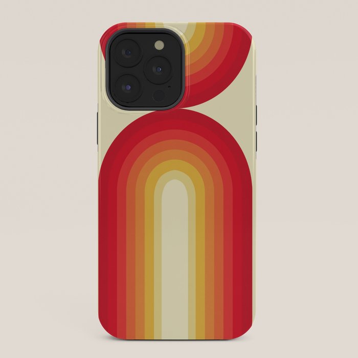 70s Retro Sun iPhone Case