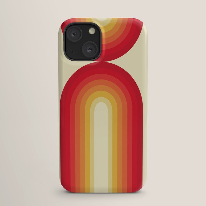 70s Retro Sun iPhone Case