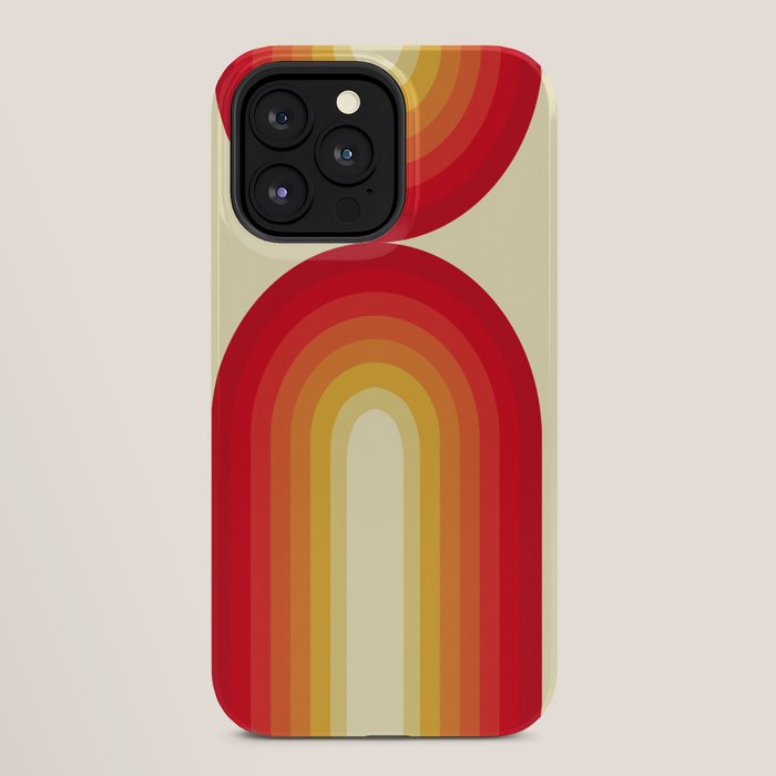 70s Retro Sun iPhone Case
