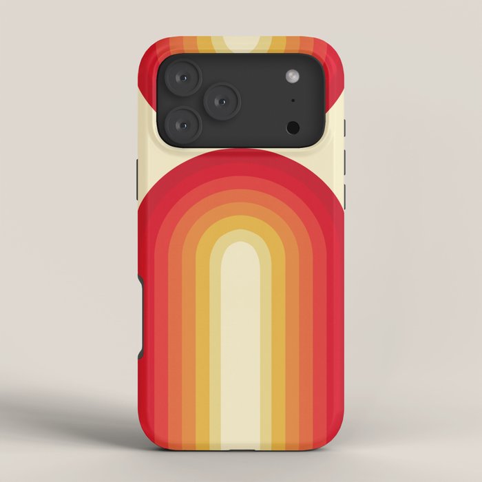 70s Retro Sun iPhone Case