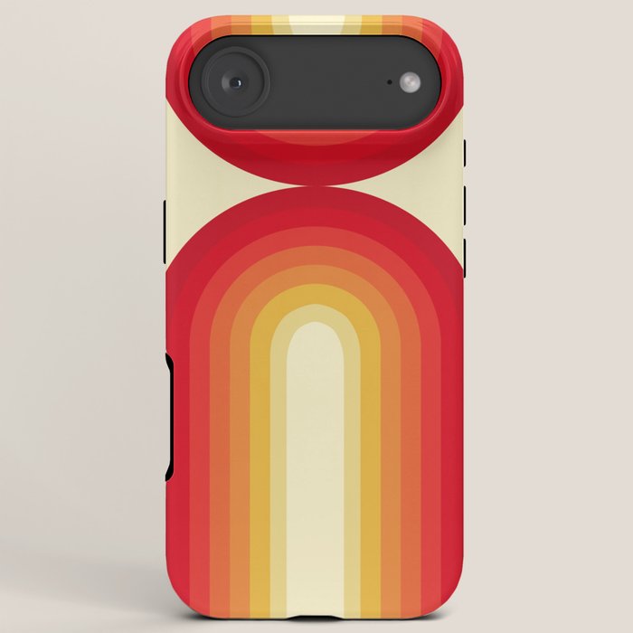 70s Retro Sun iPhone Case