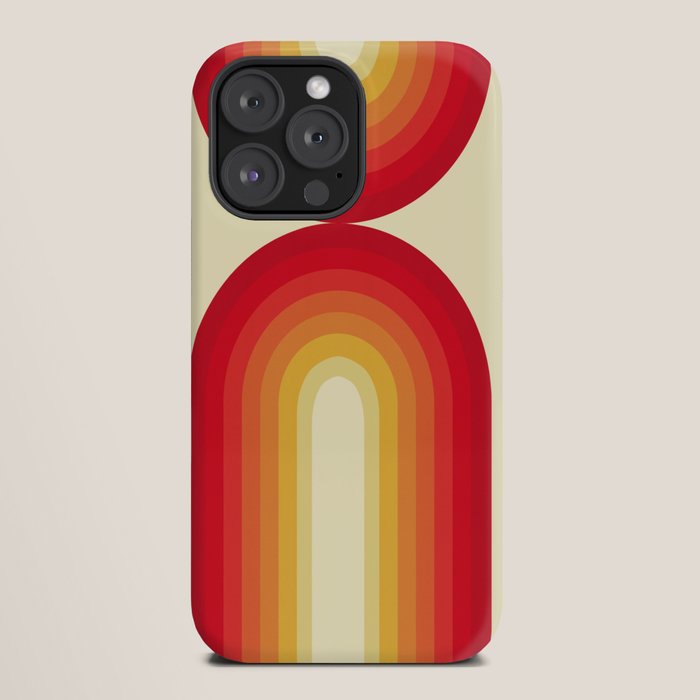 70s Retro Sun iPhone Case