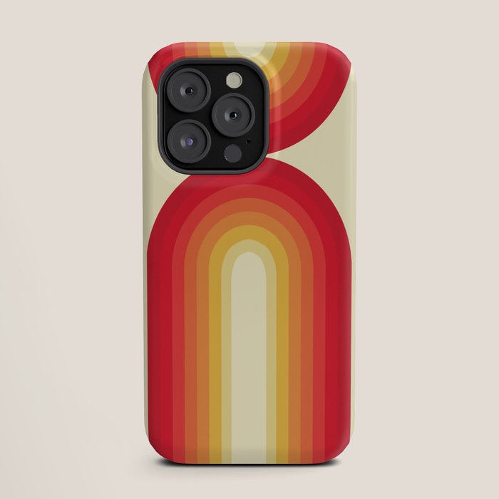 70s Retro Sun iPhone Case