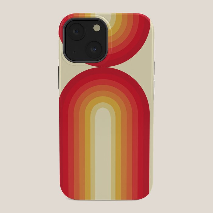 70s Retro Sun iPhone Case