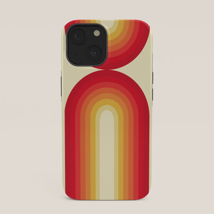 70s Retro Sun iPhone Case