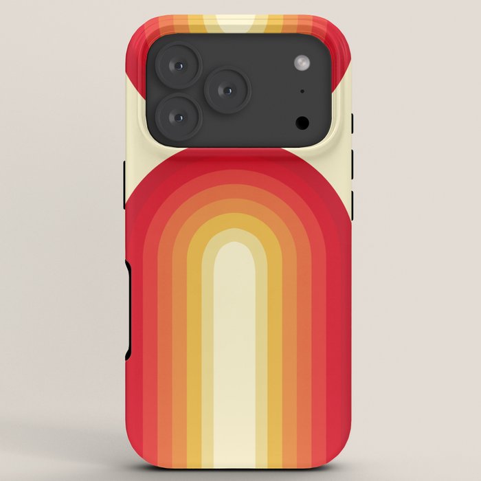 70s Retro Sun iPhone Case